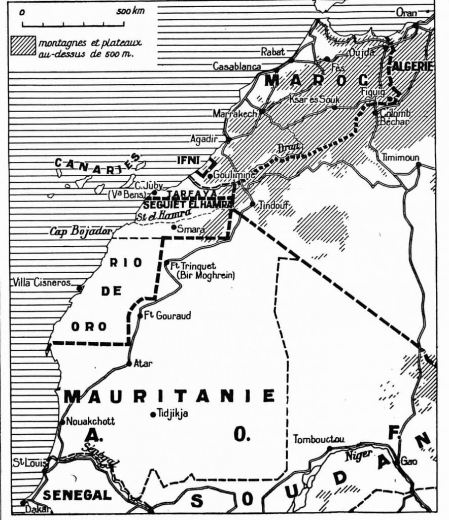خريطة المغرب